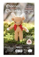 Schiffer Publishing Crochet Forest Critters Amigurumi  Kit Moose