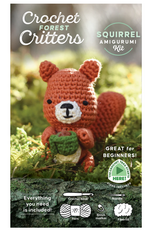 Schiffer Publishing Crochet Forest Critters Amigurumi  Kit Squirrel