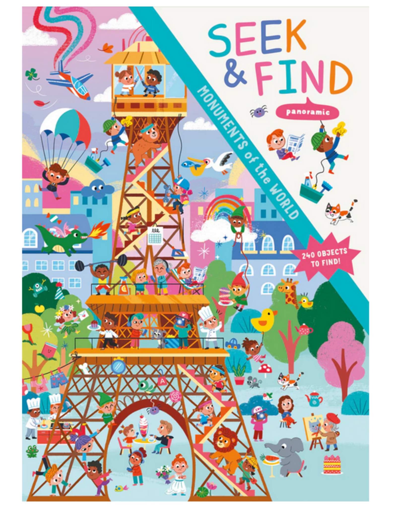 Schiffer Publishing Monuments of the World: Panoramic Seek  & Find