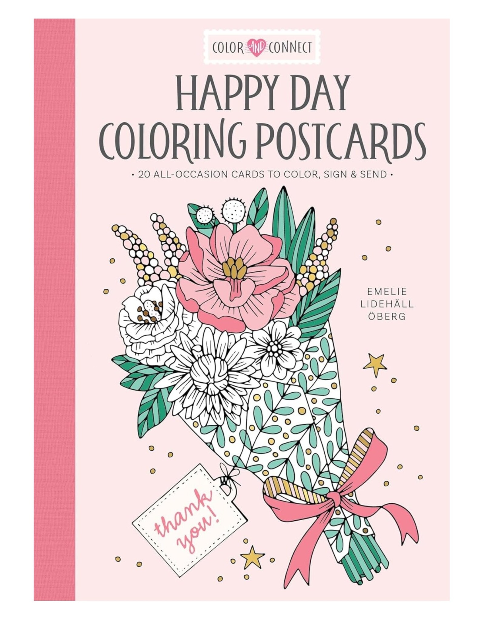 Schiffer Publishing Happy Day Coloring Postcards: 20 All- Occasion Card