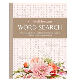 Schiffer Publishing MindfulMoments Word Search: A  Calming Collection