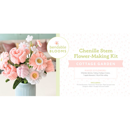 Schiffer Publishing Chenille Stem Flower: Cottage Garden