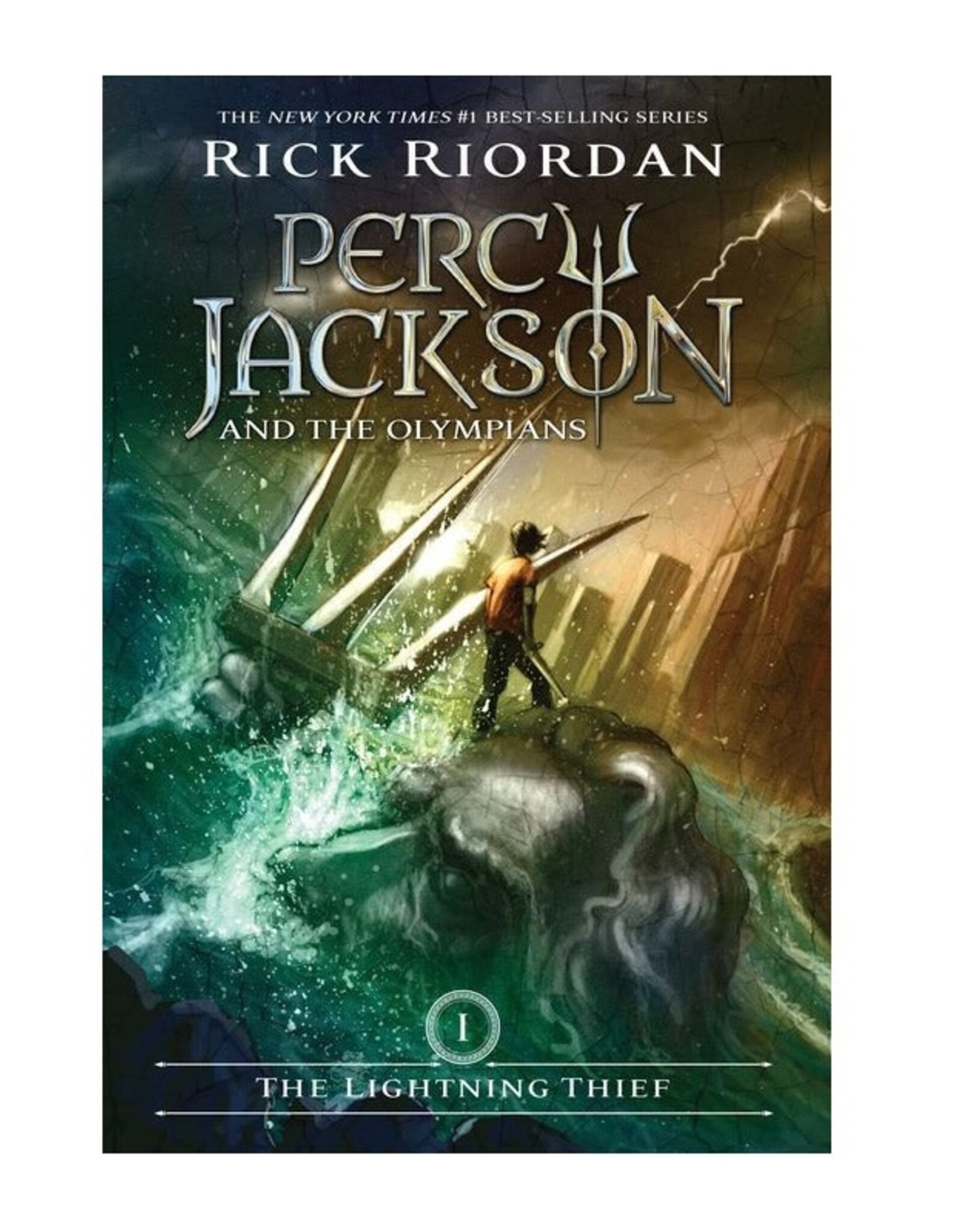 Penguin Random House Percy Jackson and the Olympians, Book 1: The Lightning Thief