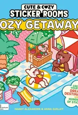 Hachette Cute and Cozy Sticker Rooms: Cozy  Getaways