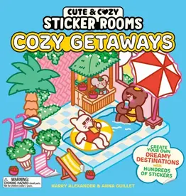 Hachette Cute and Cozy Sticker Rooms: Cozy  Getaways