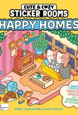 Hachette Cute and Cozy Sticker Rooms: Happy  Homes