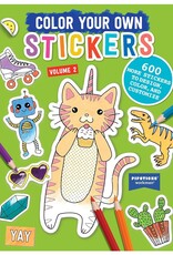 Hachette Color Your Own Stickers Vol. 2