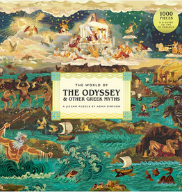 Chronicle Books 1000pc Puzzle: World of World of the Odyssey & Other  Greek Myths