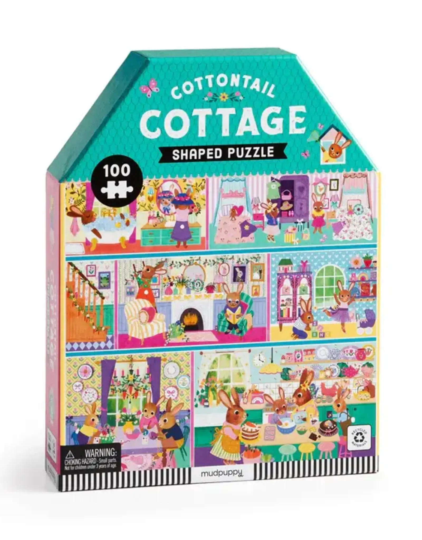 Chronicle Books 100pc Puzzle: Cottontail Cottage