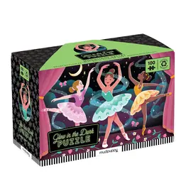 Chronicle Books 100pc Puzzle: Glow Moonlight Ballet