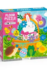 Chronicle Books 25pc Puzzle: Floor Bunny Basket
