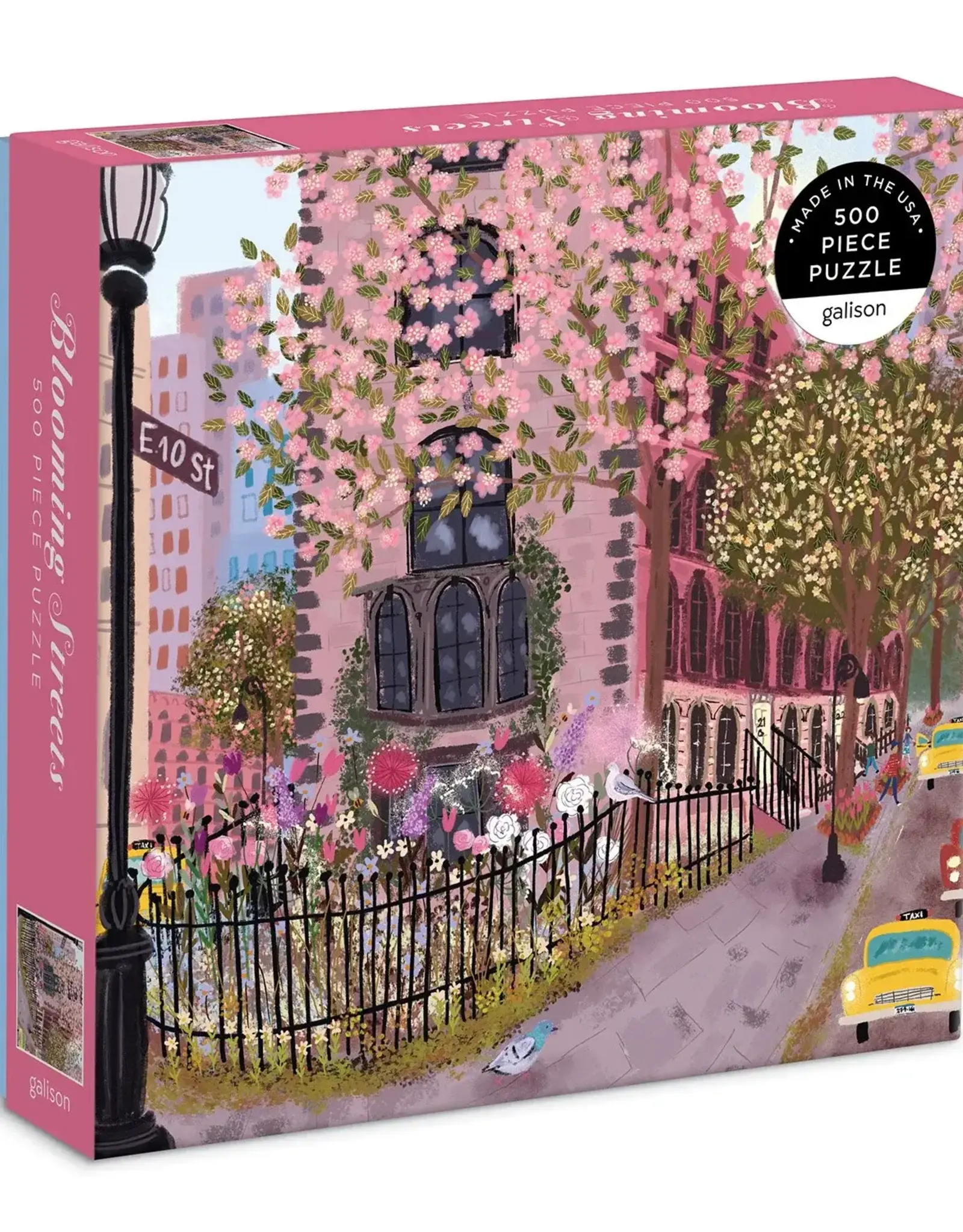 Chronicle Books 500pc Puzzle: Blooming Streets