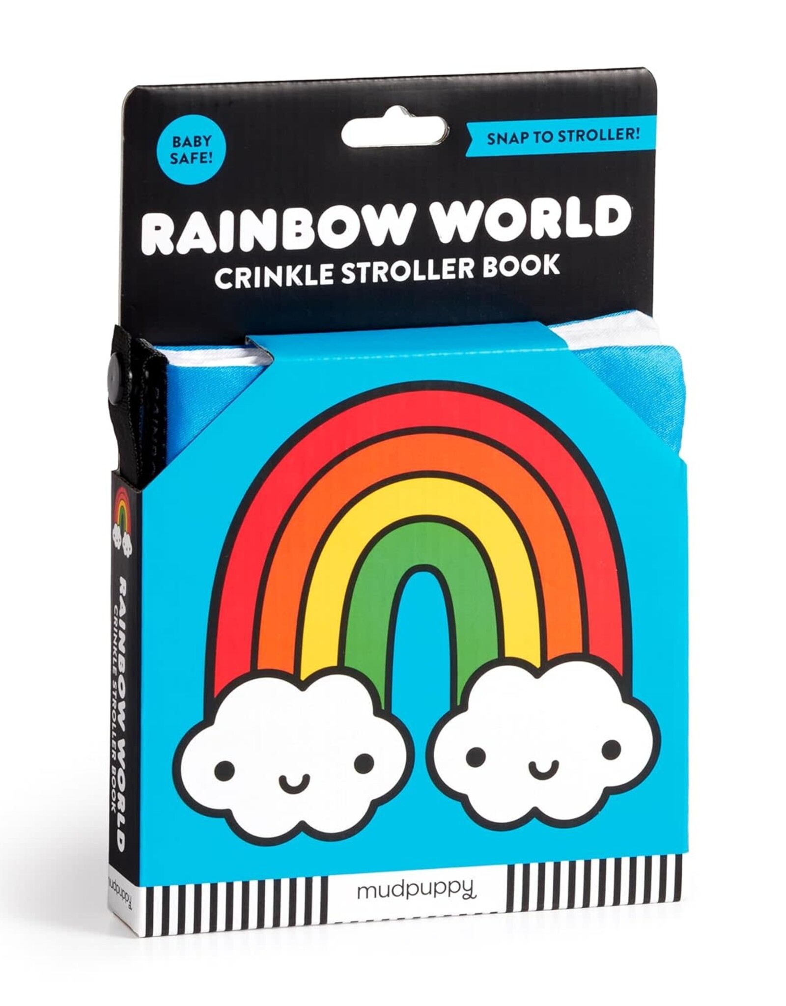 Chronicle Books Crinkle Fabric Stroller Bk  Rainbow World
