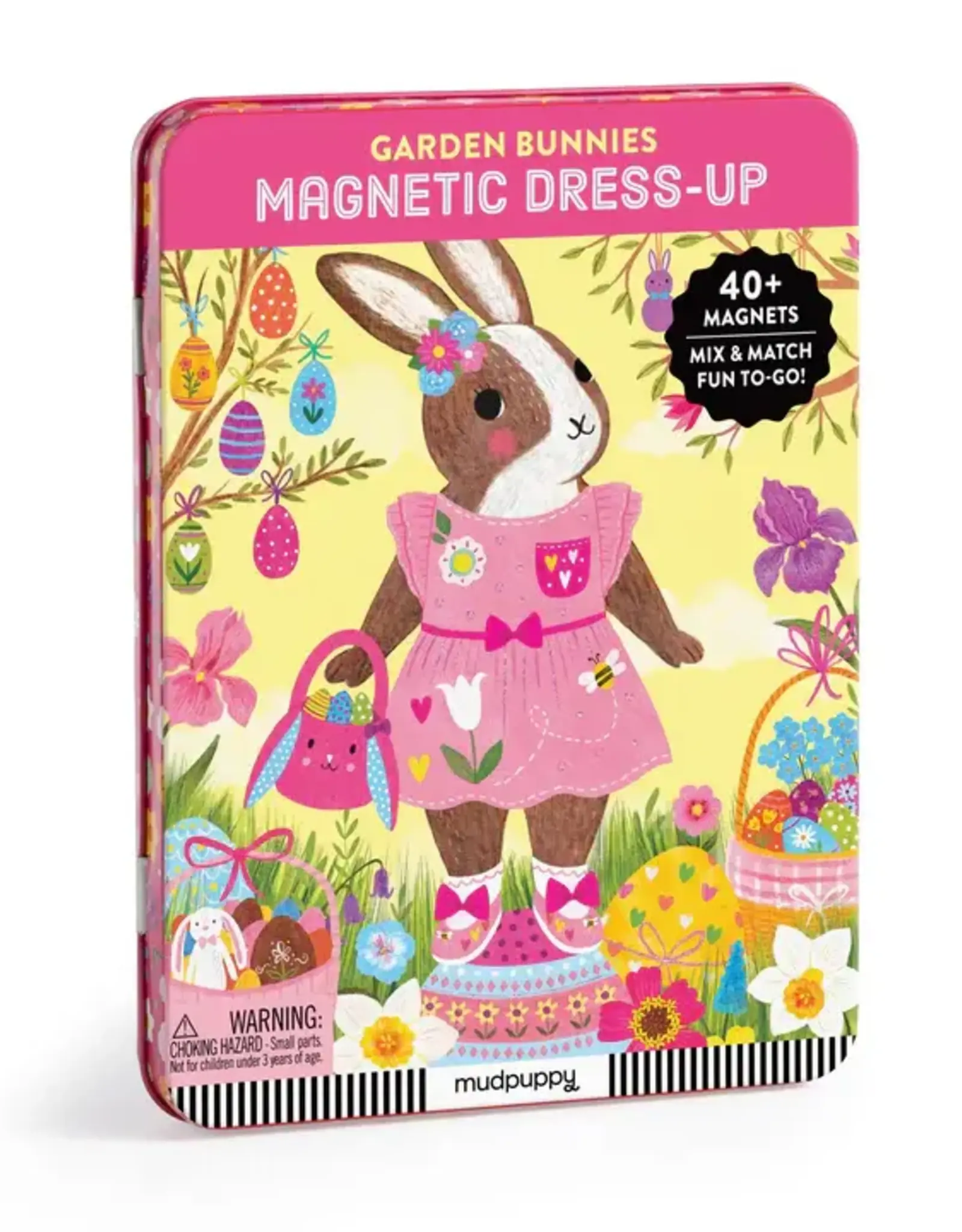 Chronicle Books Magnet Tin Garden Bunnies