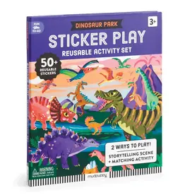 Chronicle Books Sticker Reusable  Dinosaur Park