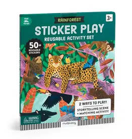 Chronicle Books Sticker Reusable  Rainforest Friends