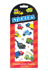 Peaceable Kingdom Stickers: Construction Trucks