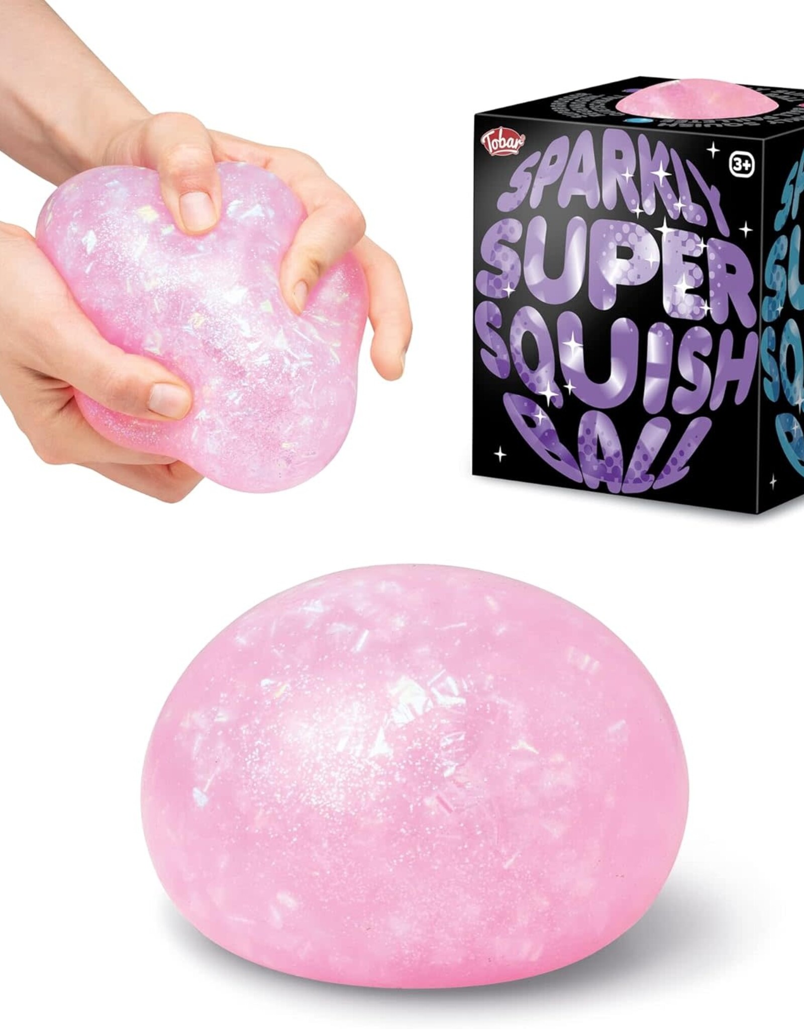 One For Fun SCRUNCHEMS SPARKLY SUPER SQUISH BALL