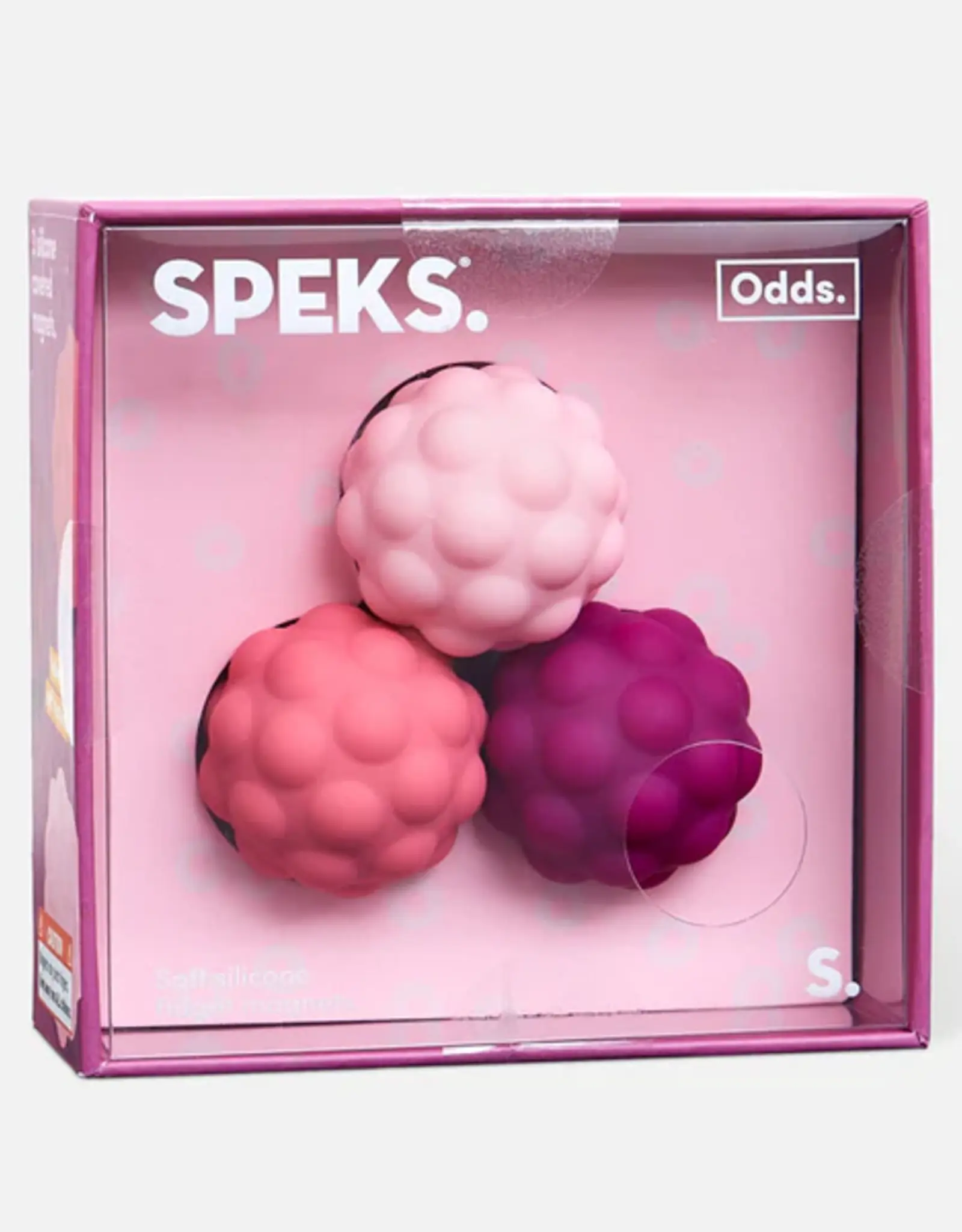 Speks Odds Silicone Fidget Magnets: Purple Bumbs