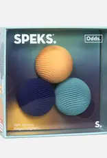 Speks Odds Silicone Fidget Magnets: Vivids Blue Lines