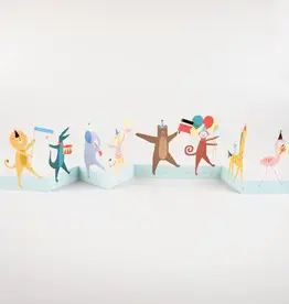 Meri Meri Animal Parade Concertina Card