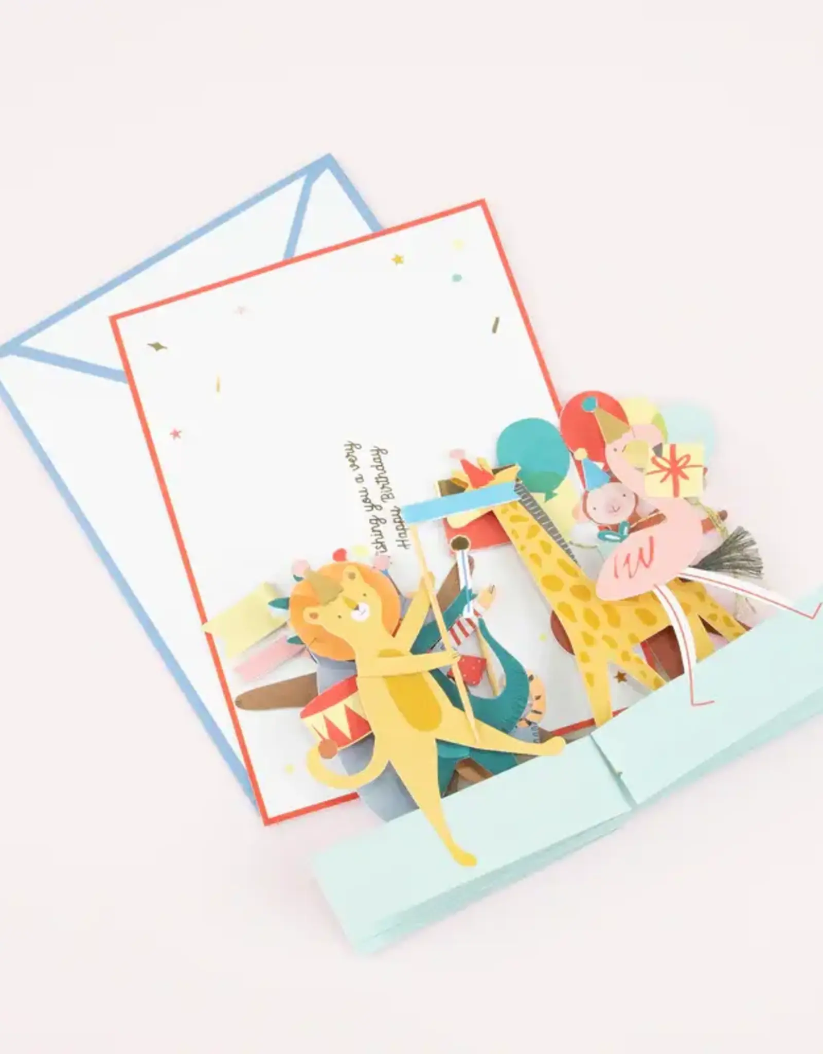 Meri Meri Animal Parade Concertina Card