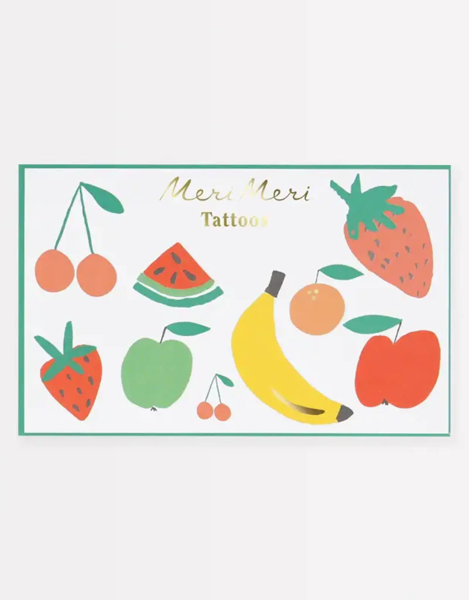 Meri Meri Tattoo: Fruit