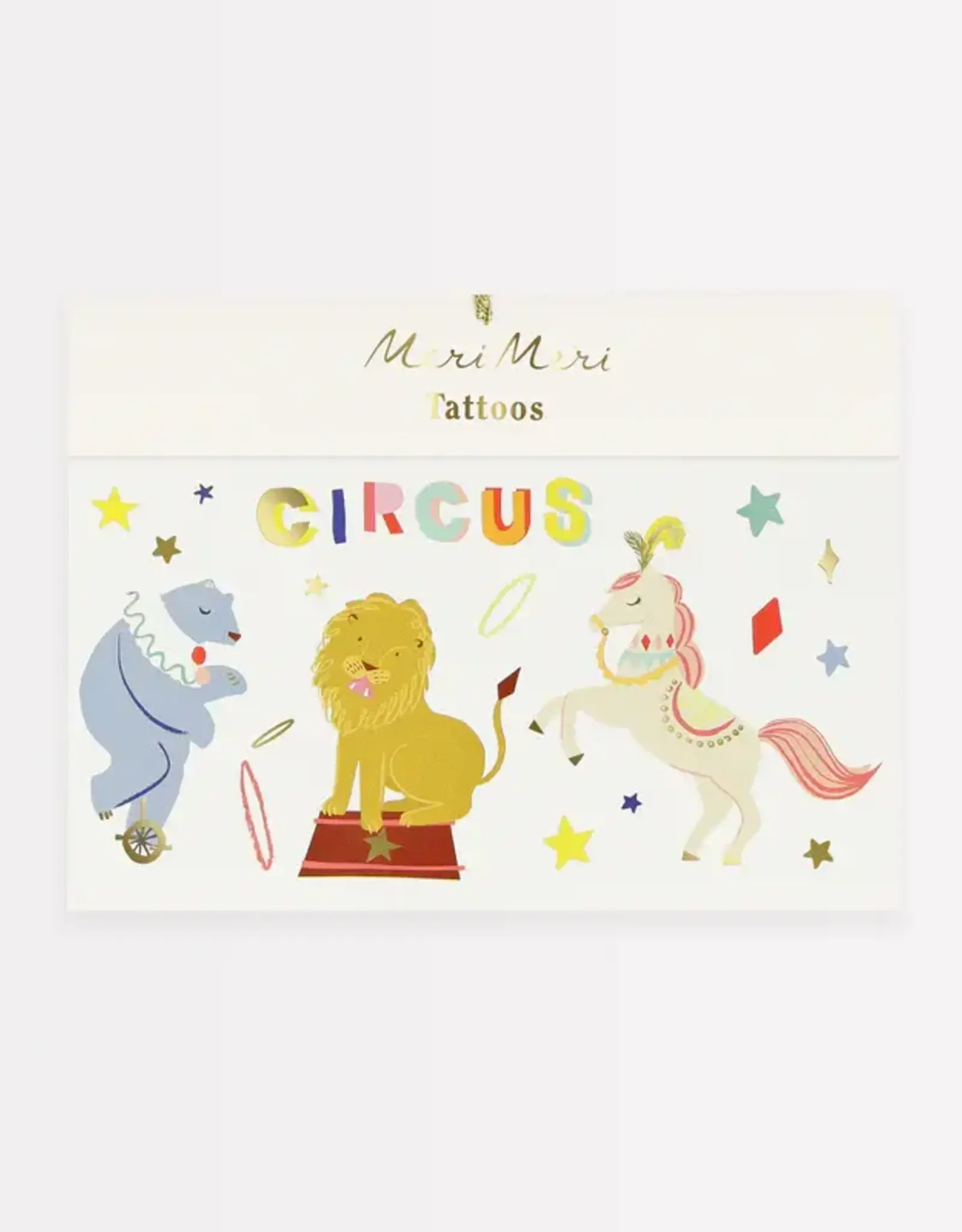 Meri Meri Tattoo: Circus