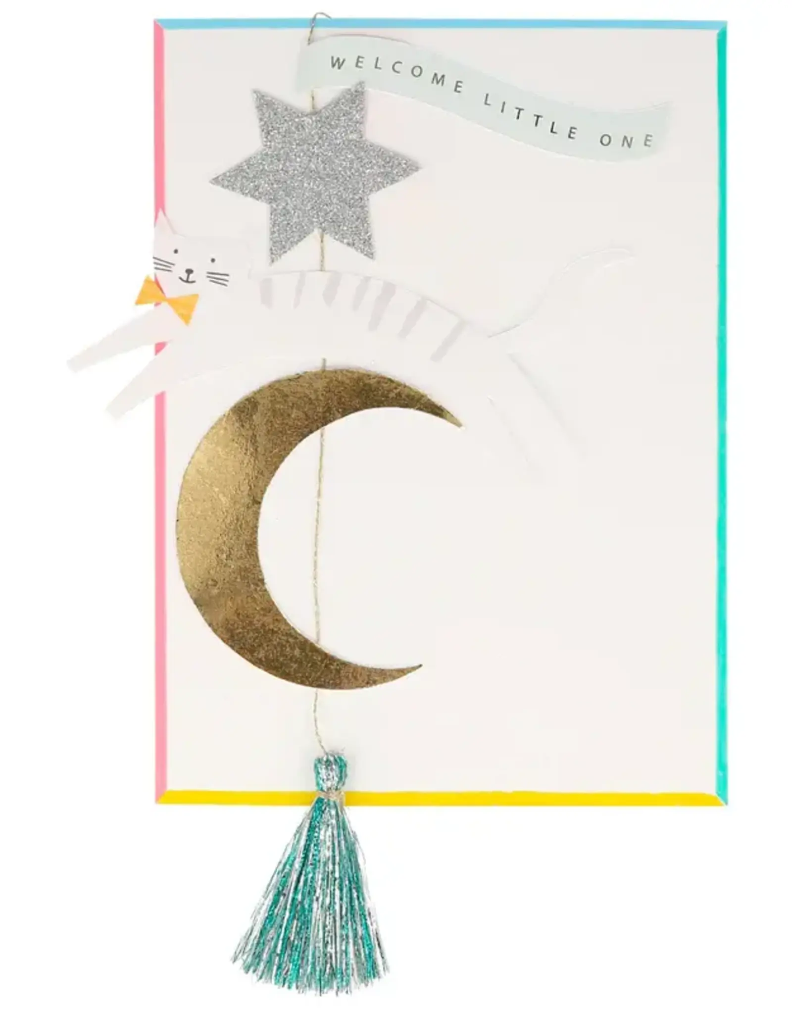 Meri Meri Welcome Little One Baby Card