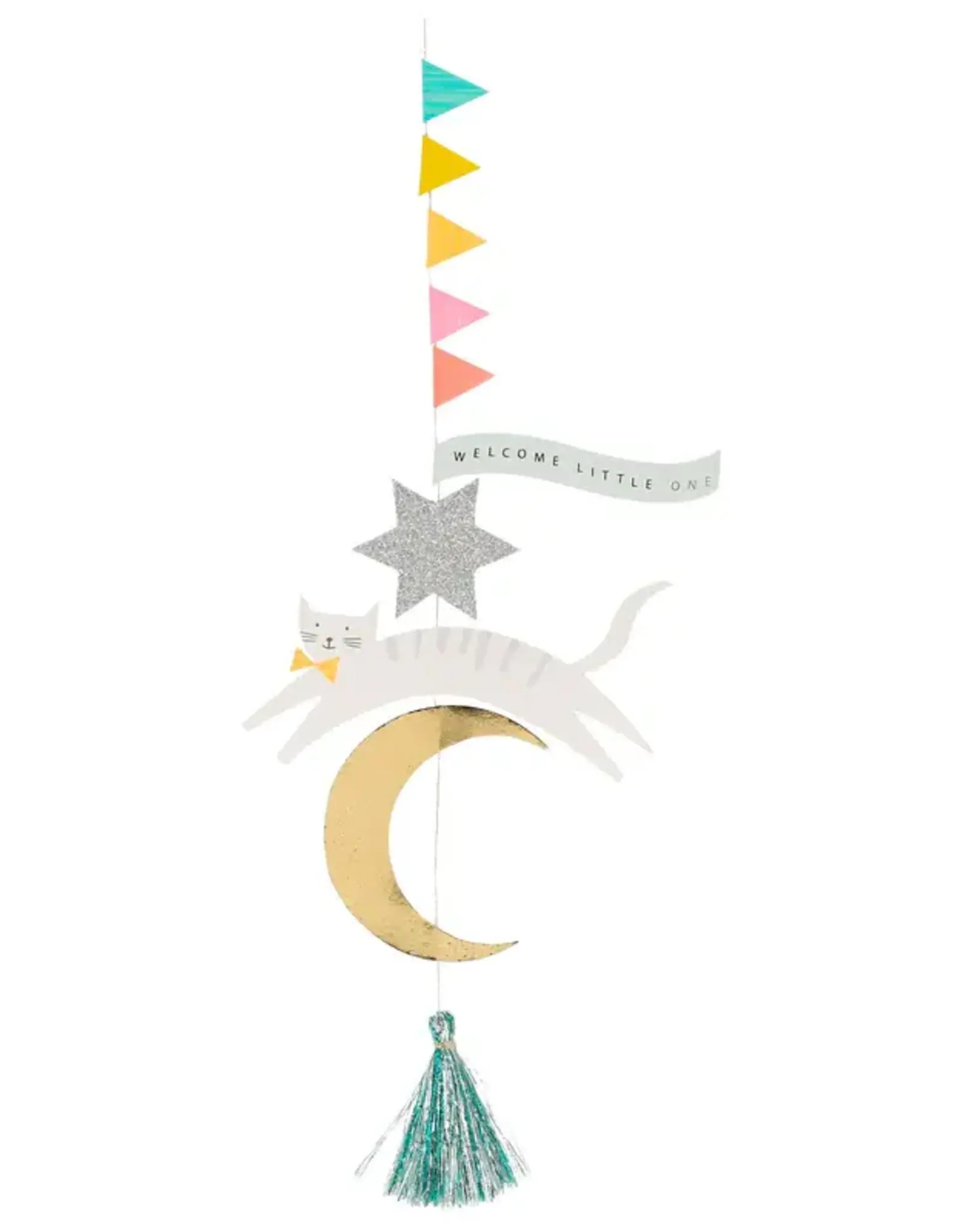 Meri Meri Welcome Little One Baby Card