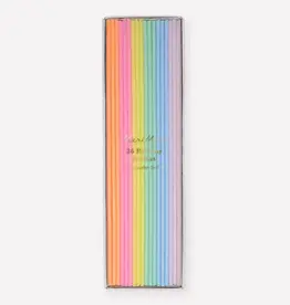 Meri Meri Super Skinny Mixed Candles (x 36)