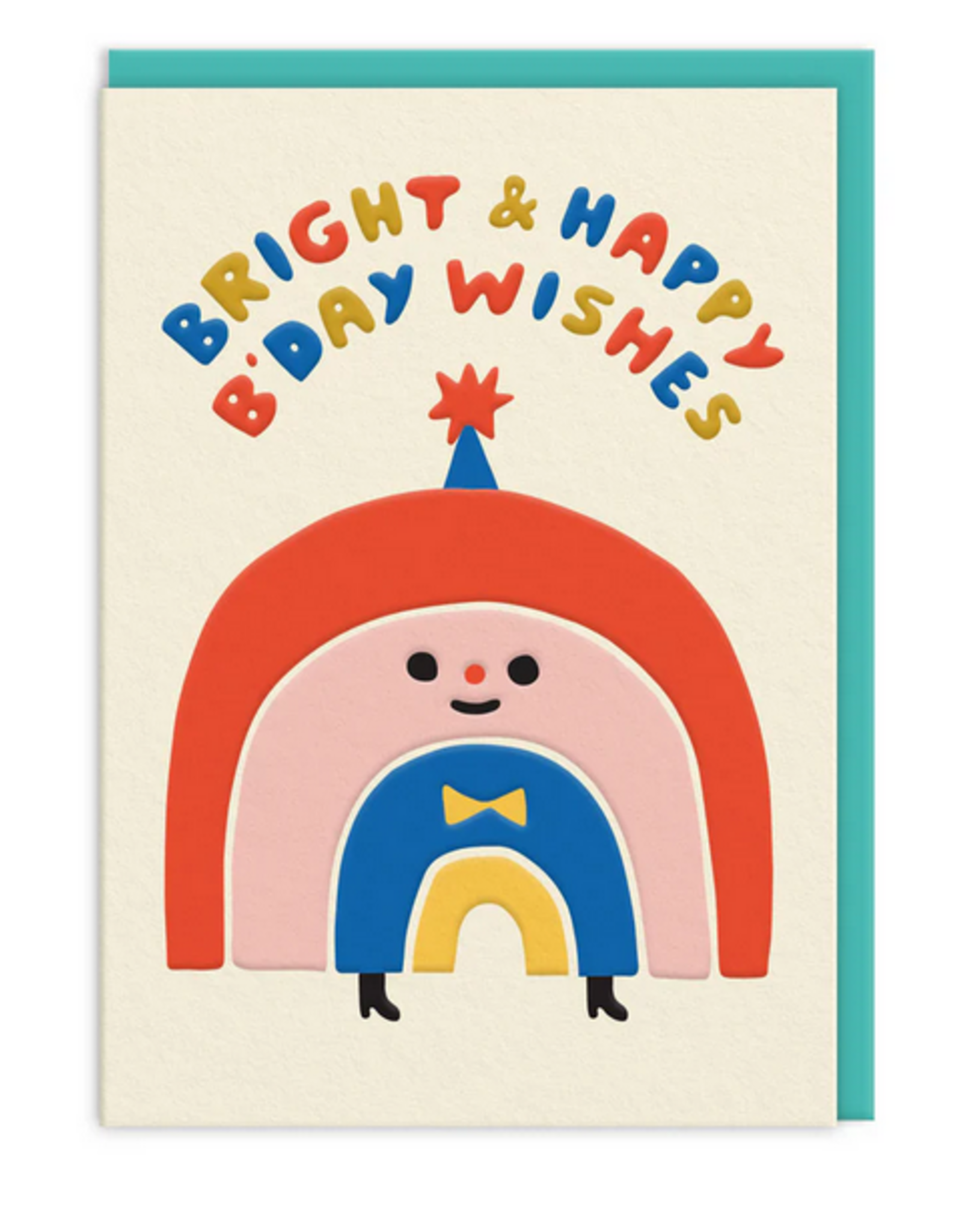Ohh Deer Card: Rainbow Birthday Wishes