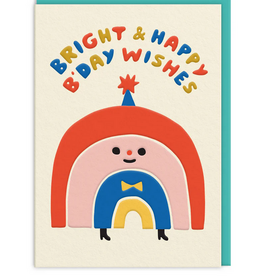Ohh Deer Card: Rainbow Birthday Wishes
