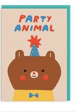 Ohh Deer Card: Party Animal Bear