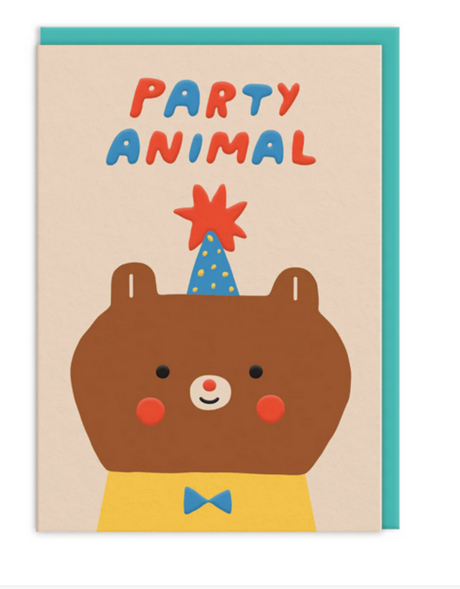 Ohh Deer Card: Party Animal Bear