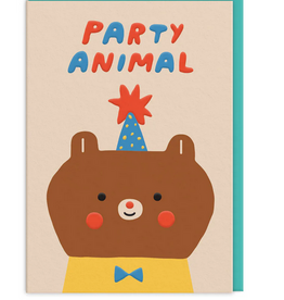 Ohh Deer Card: Party Animal Bear
