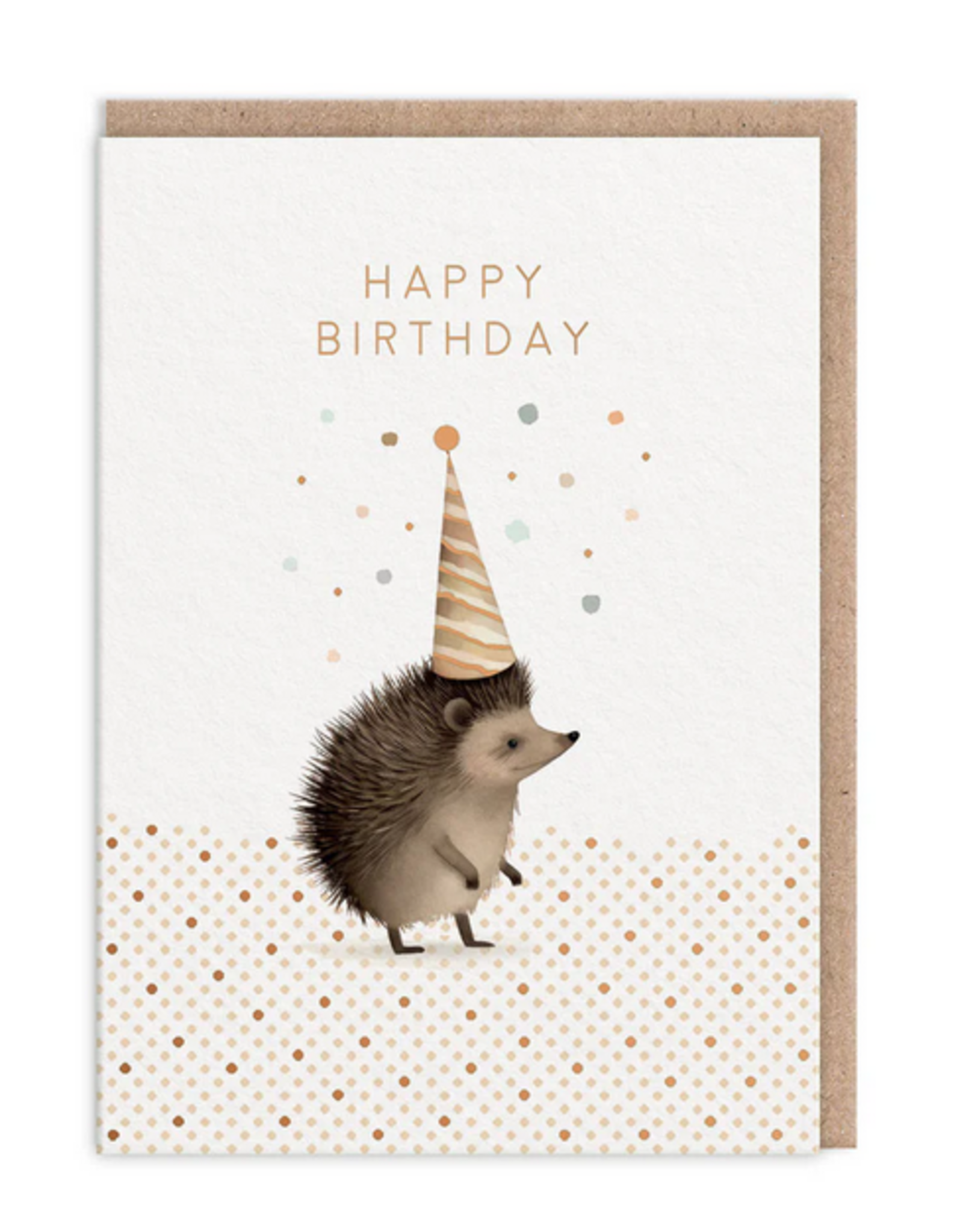 Ohh Deer Card: Hedgehog Birthday