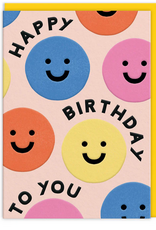 Ohh Deer Card: Happy Birthday Smiley