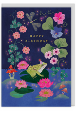 Ohh Deer Card:Lilipad Frog