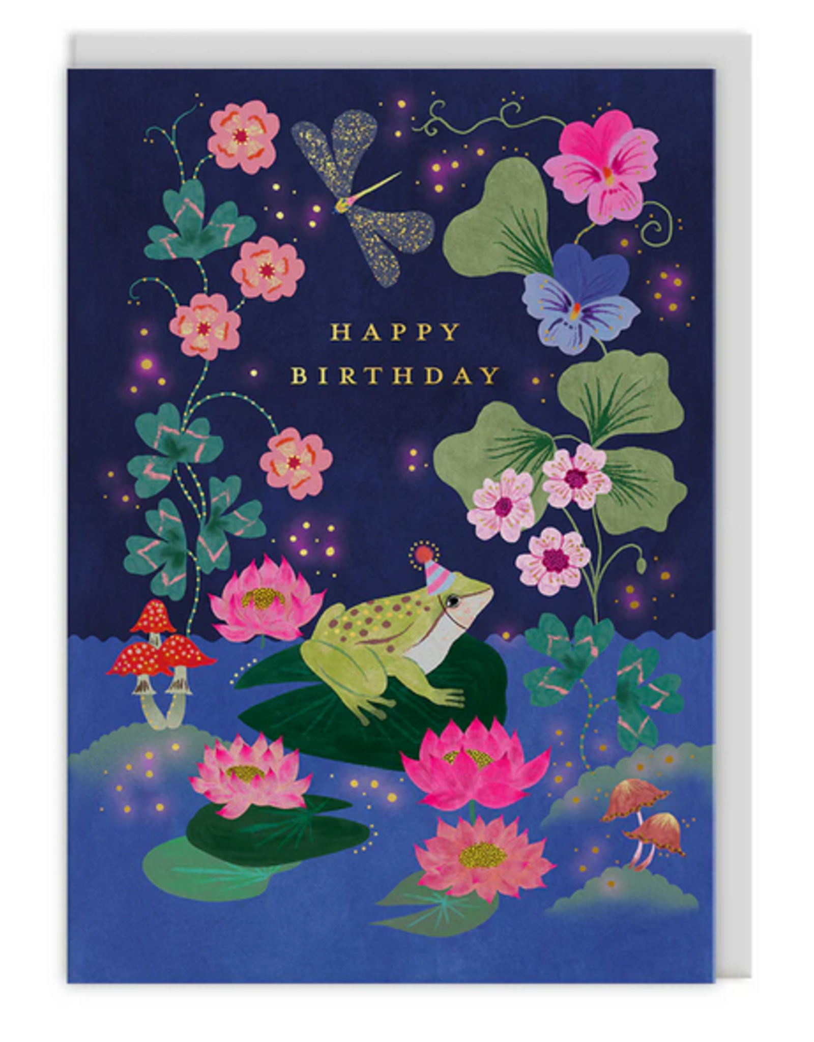 Ohh Deer Card:Lilipad Frog