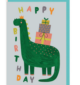 Ohh Deer Card: Cute Birthday Dinosaur