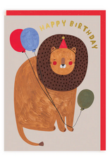 Ohh Deer Card: Lions with Balloons