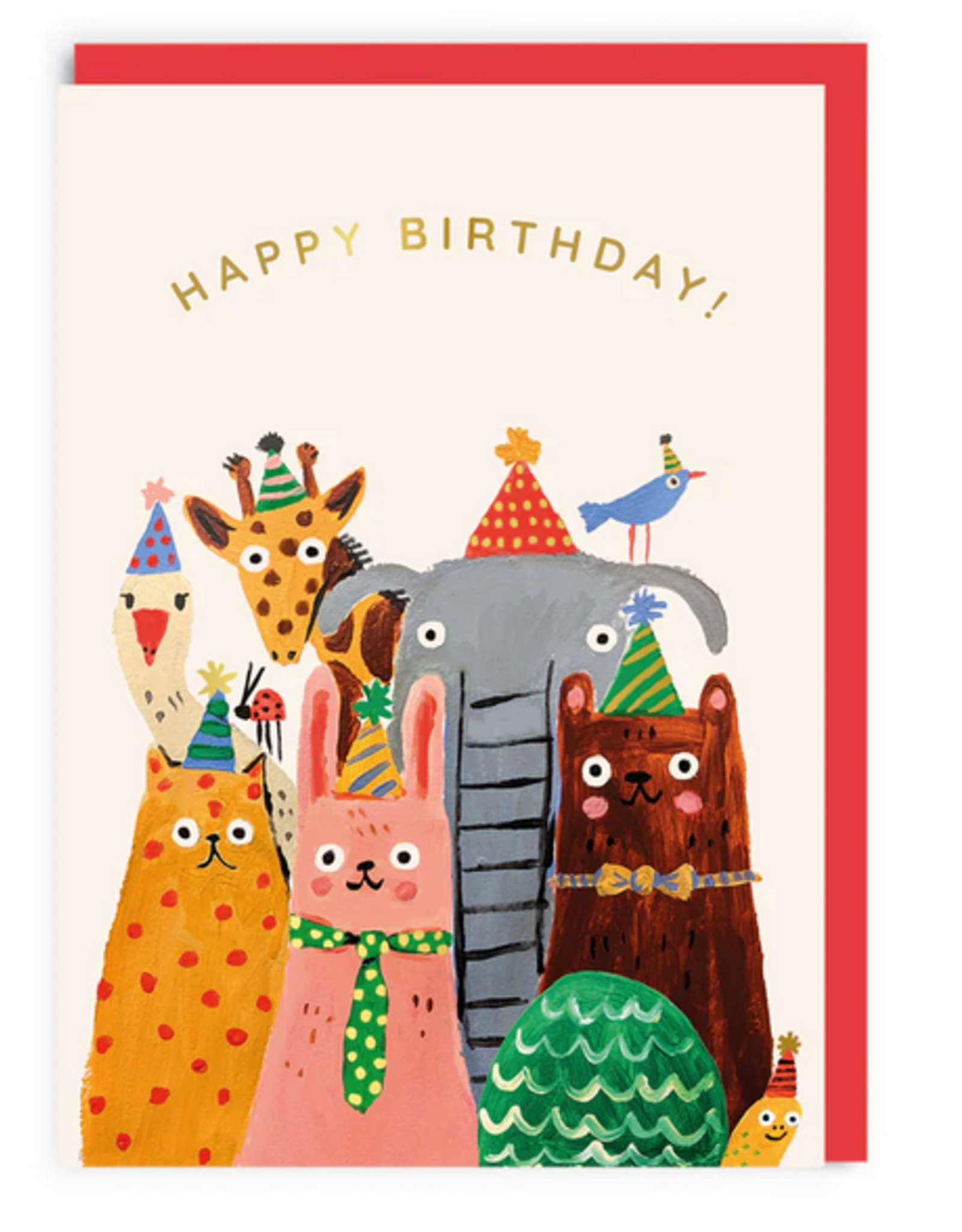 Ohh Deer Card: Happy Birthday Animals