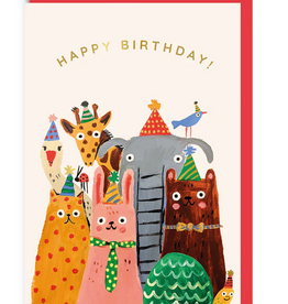 Ohh Deer Card: Happy Birthday Animals