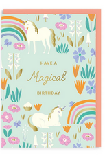 Ohh Deer Card:  Birthday Unicorn