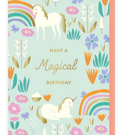 Ohh Deer Card:  Birthday Unicorn