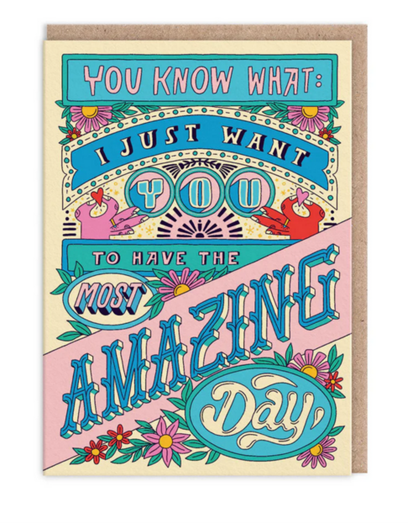 Ohh Deer Card:  Most Amazing Day