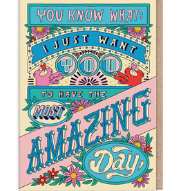 Ohh Deer Card:  Most Amazing Day