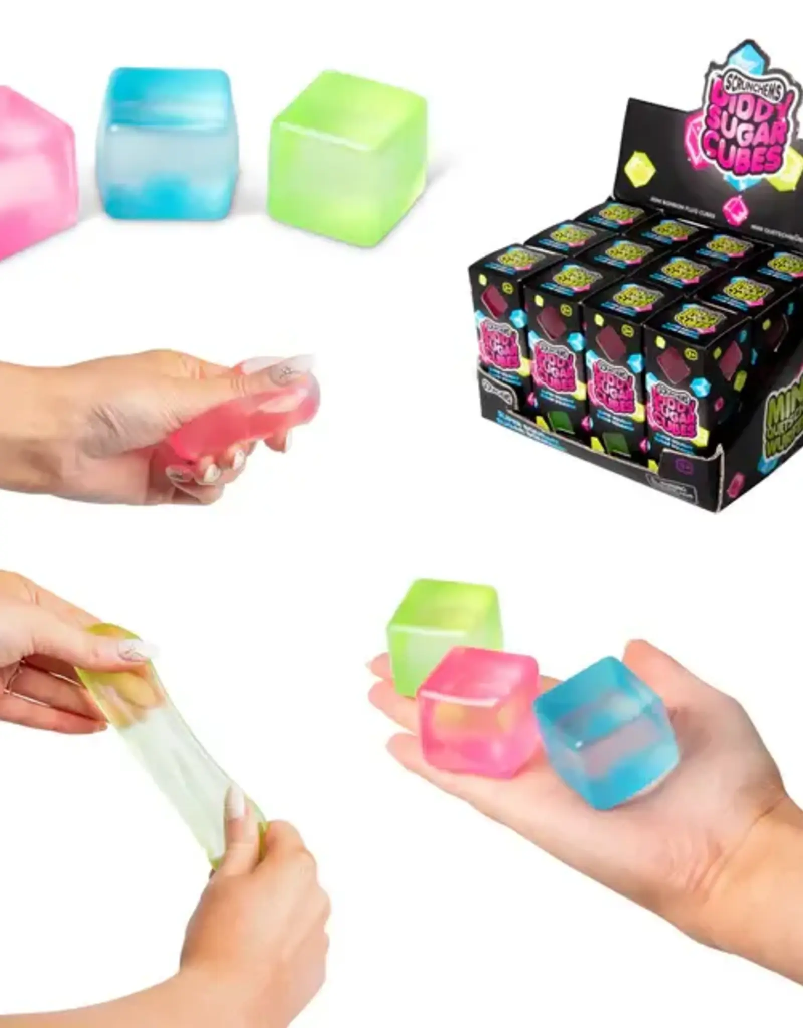 One For Fun SCRUNCHEMS MINI SUGAR  CUBES