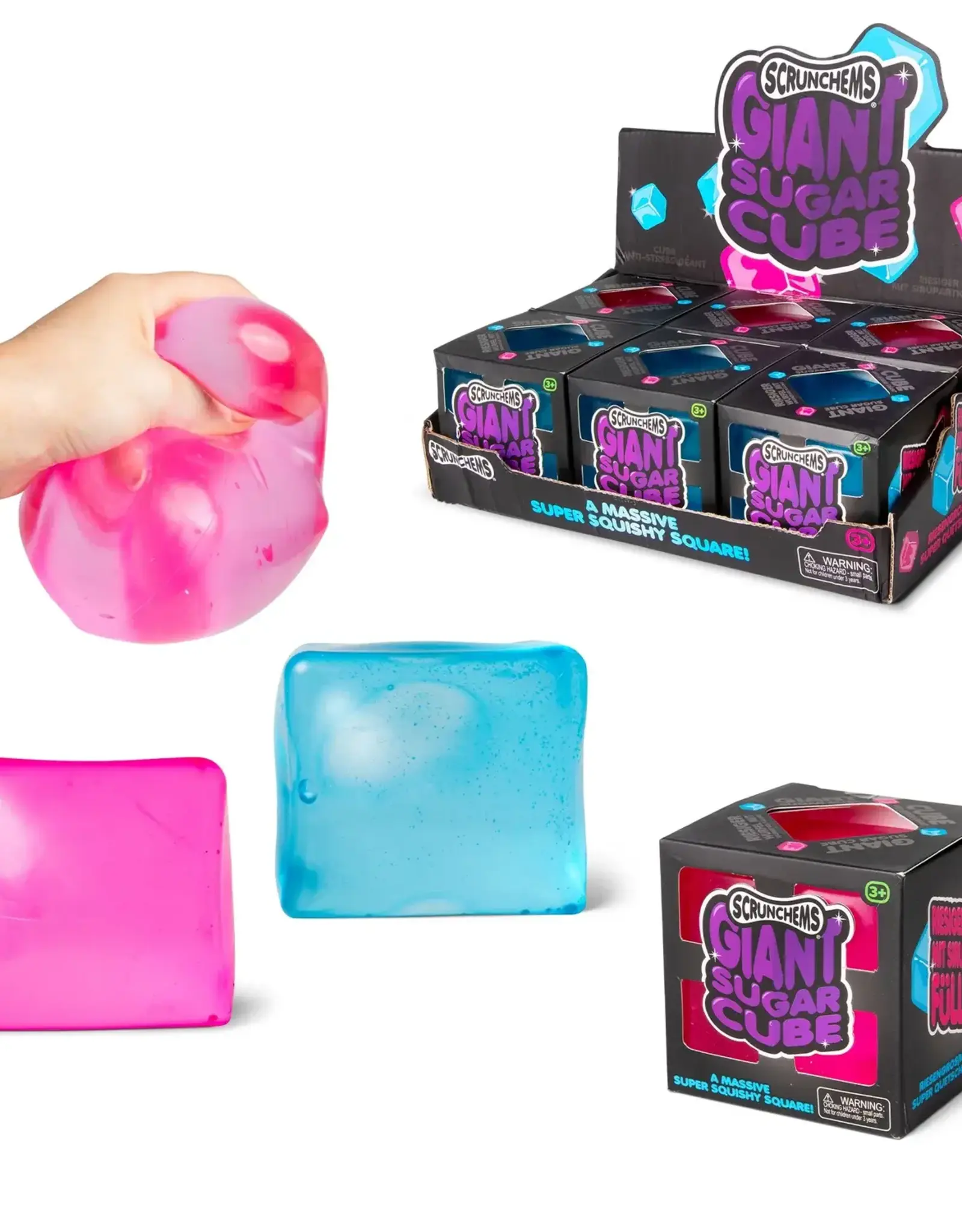 One For Fun SCRUNCHEMS GIANT SUGAR  CUBE
